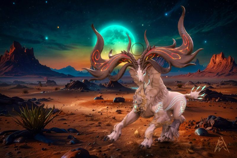 Velwyn
A Daz Studio Iray render of Summoner's Velwyn Poser character. These characters are not working in Daz Studio and I often tried to get them work. Finally yesterday I found a solution to convert them. The background is AI generated one.
