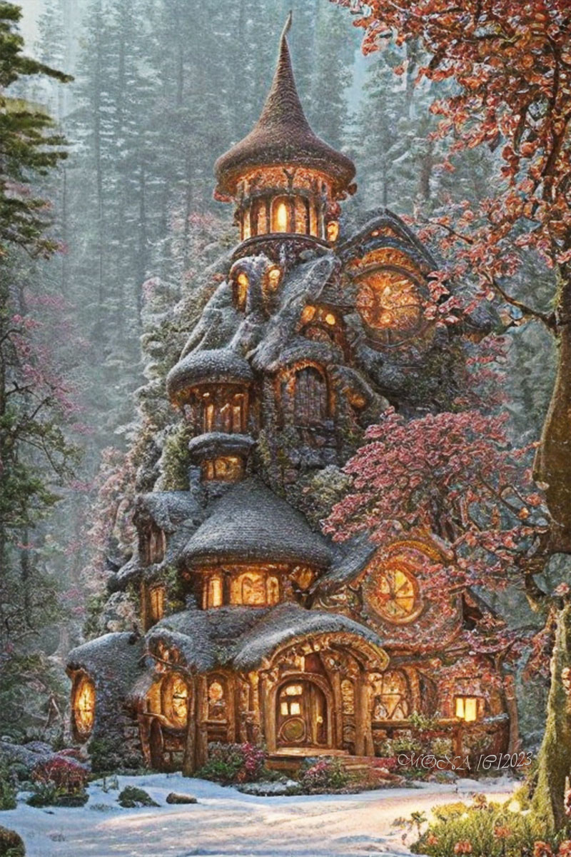 Ein Haus im Wald
Ein Waldhaus
Keywords: fantasy