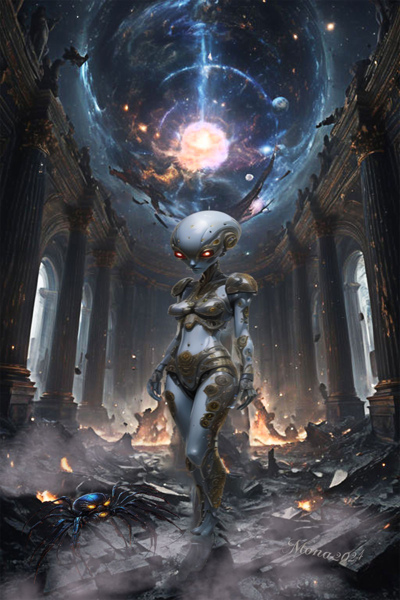 Was war hier los
AI+Photoshop
