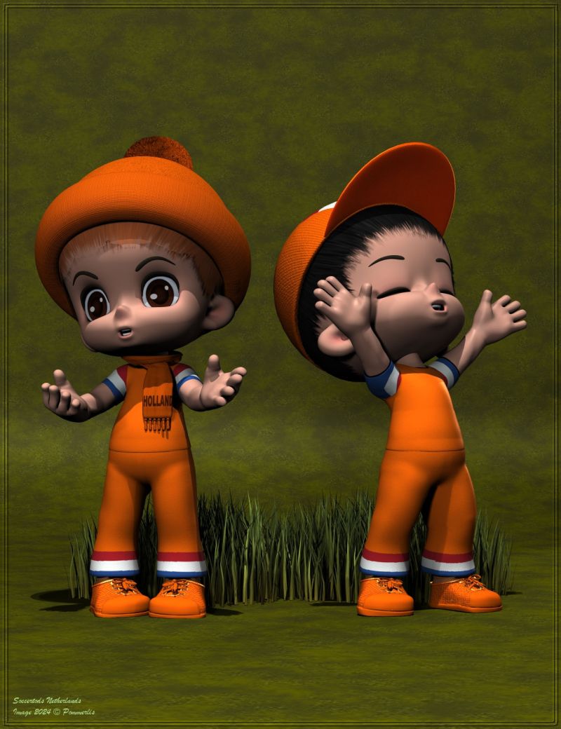 Soccertods Netherlands~TOTW 5/11/24
~TOTW Winner Wk of 5/11/24~
Inspired by the World Cup Soccer waaay back when. This is Little Bit, outfit is by Trumarcar and the textures are from me.
Keywords: TOTW Winner 5/11/24