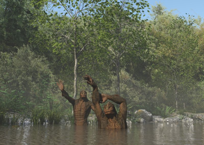 In The Land of Nautilus
Just playing around.
